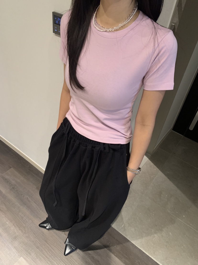 BADCALM直郵韓國代購㊣女裝新品休閑時尚人氣熱賣推薦25春夏T恤BADCALMT恤