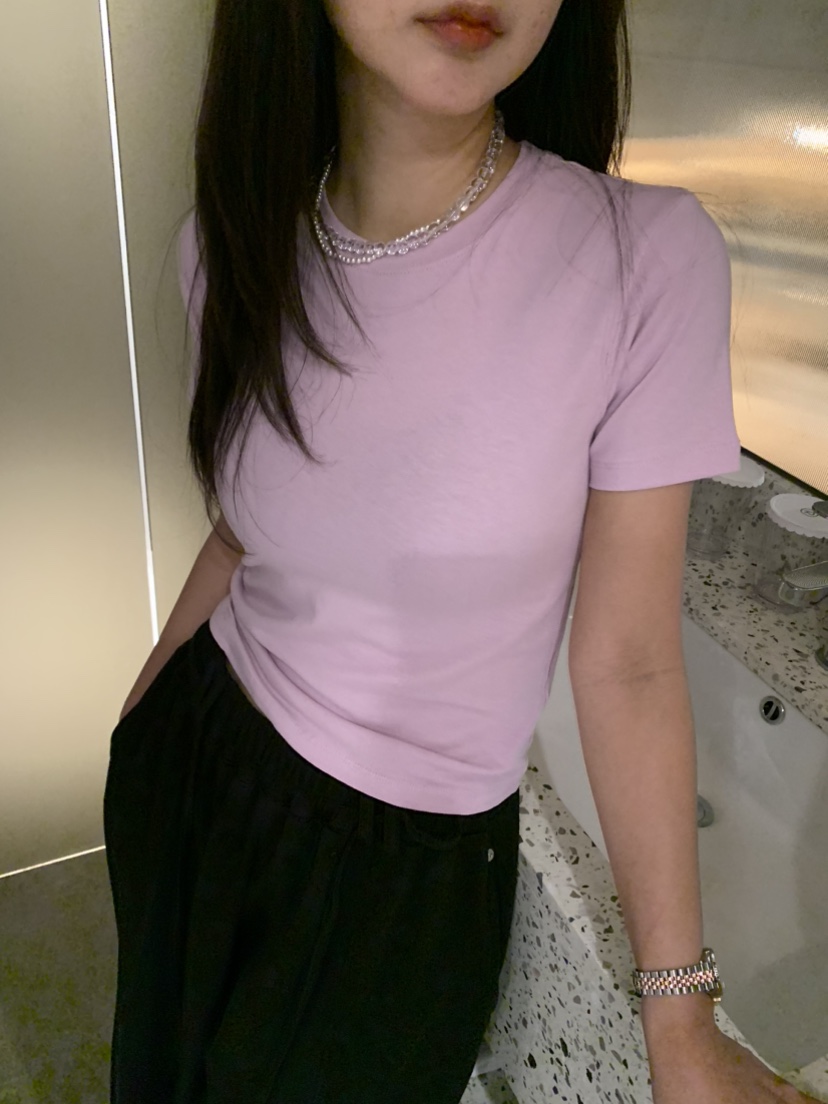 BADCALM直郵韓國代購㊣女裝新品休閑時尚人氣熱賣推薦25春夏T恤BADCALMT恤圖色3