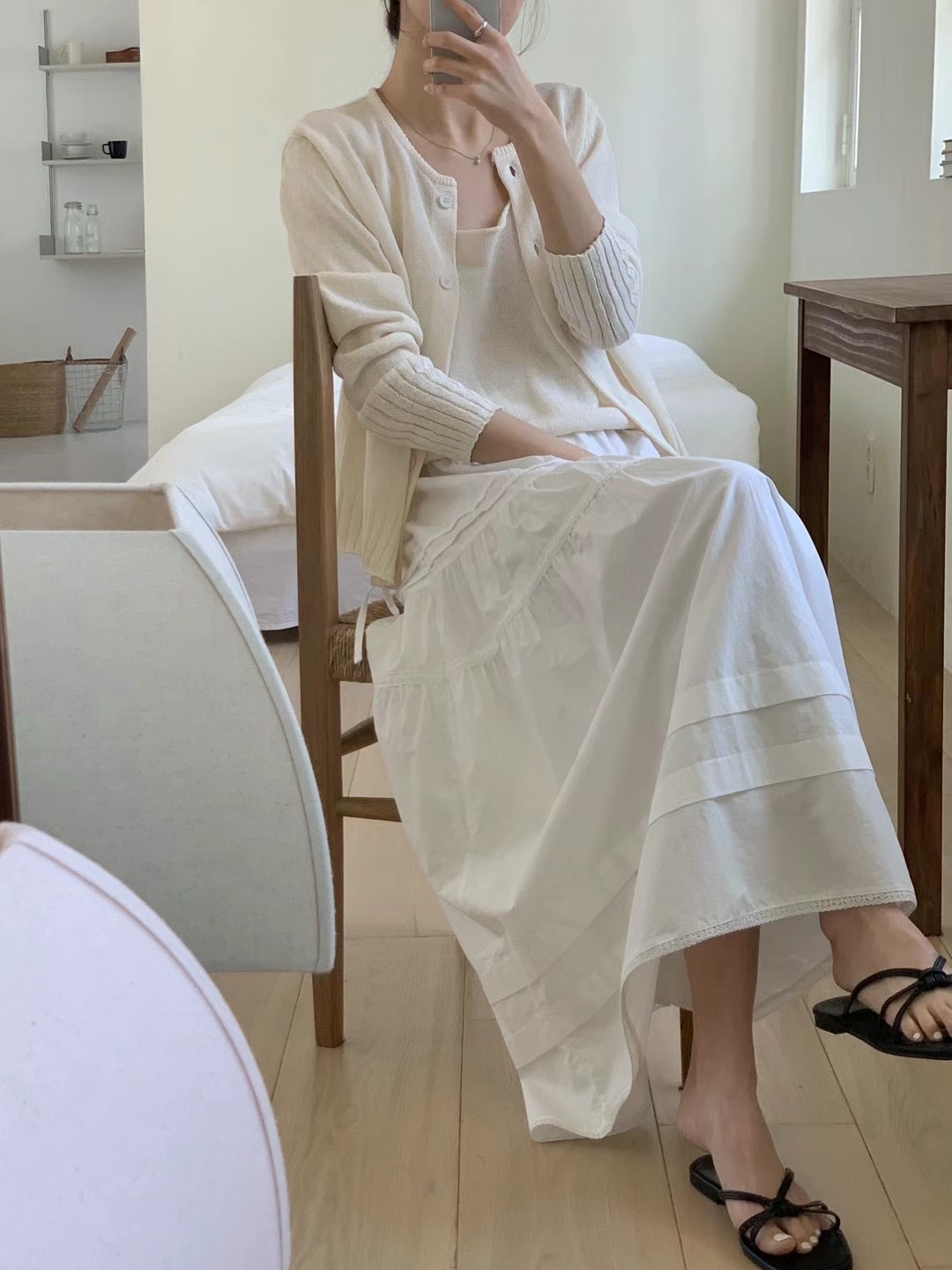 AN STAND直郵韓國代購㊣女裝新品休閑熱賣時尚人氣推薦長裙AN STAND-2件起長裙