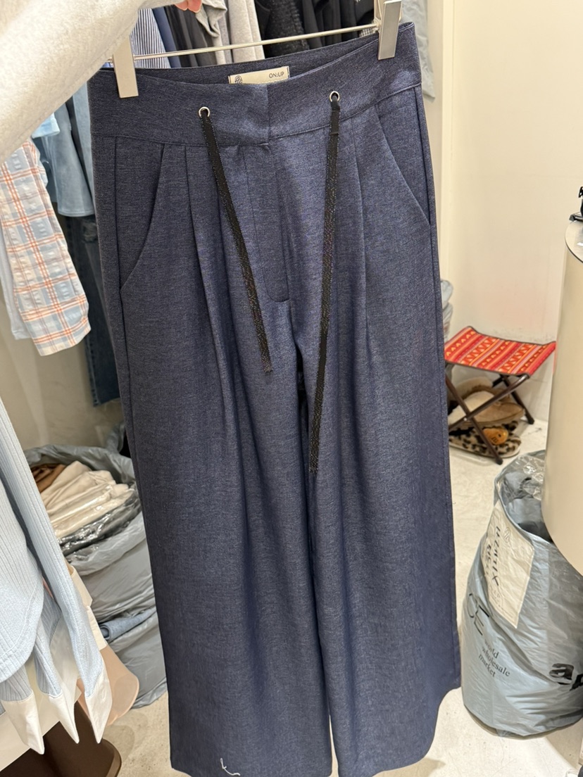 ON:UP韓國直郵㊣東大門實拍女裝新款推薦休閑時尚熱賣牛仔褲ON:UP牛仔褲