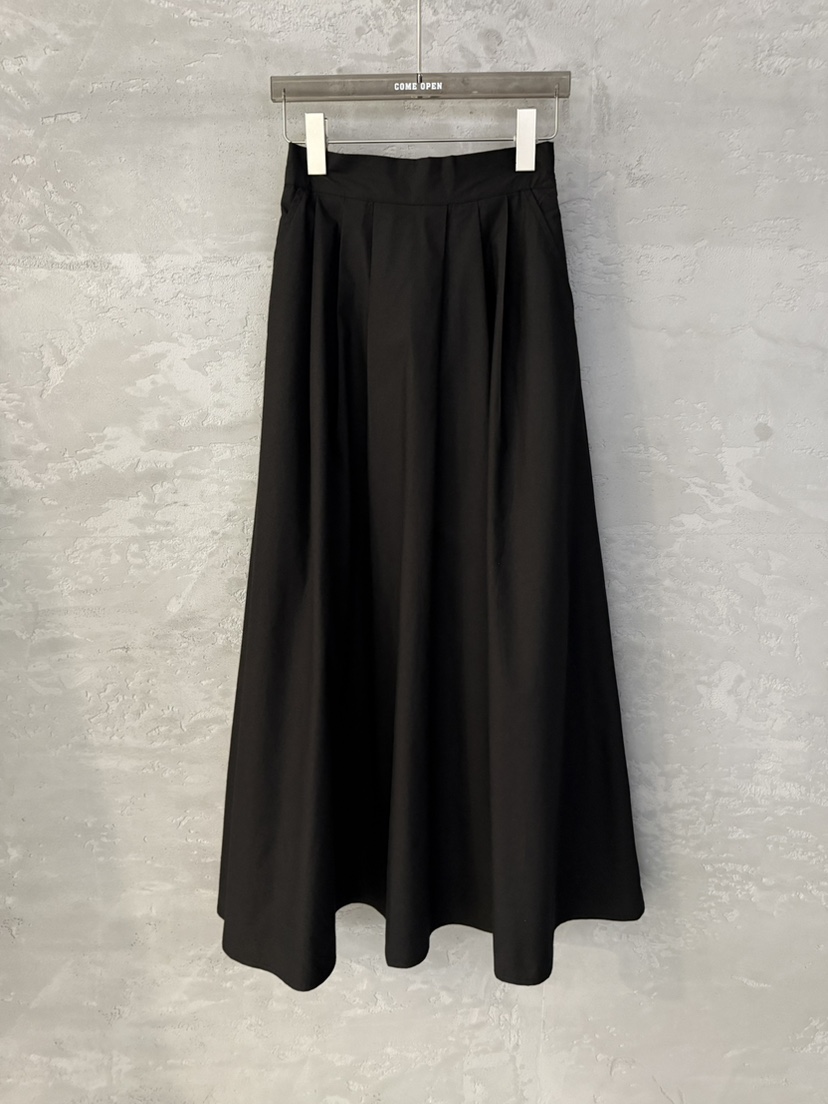 COME OPEN韓國直郵㊣女裝新款休閑人氣25春夏長裙喇叭棉質COMP-(COME OPEN)長裙圖色2