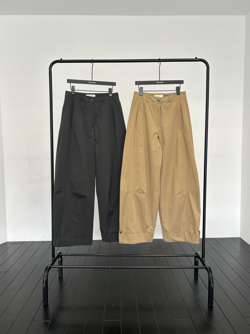OVER NEAP韓國㊣直郵東大門代購女裝新品25春夏時尚休閑褲OVER NEAR休閑褲