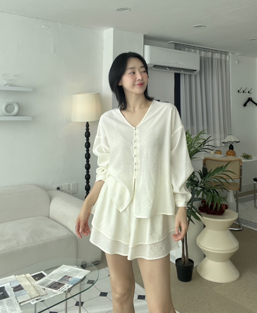 VERNI直郵韓國代購㊣女裝新品人氣推薦時尚25春夏休閑短褲格紋VERNI短褲