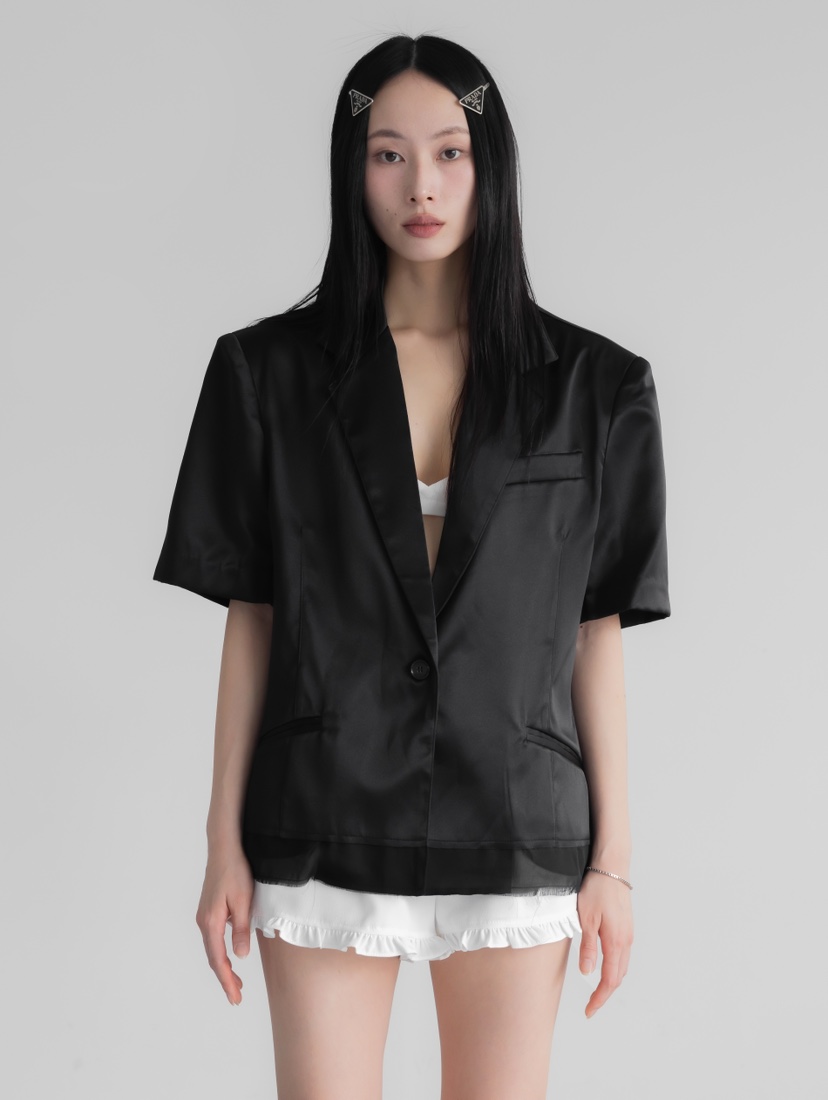 INSSENSE-A韓國直郵㊣東大門實拍女裝新品推薦人氣短褲荷葉邊INSSENSE-A短褲