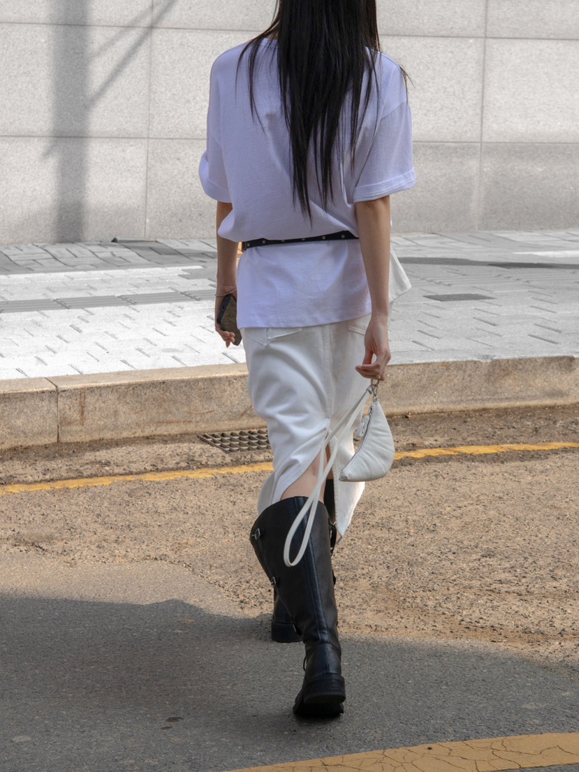 INSSENSE-A直郵韓國代購㊣女裝新品人氣25春夏熱賣長裙超長INSSENSE-A長裙