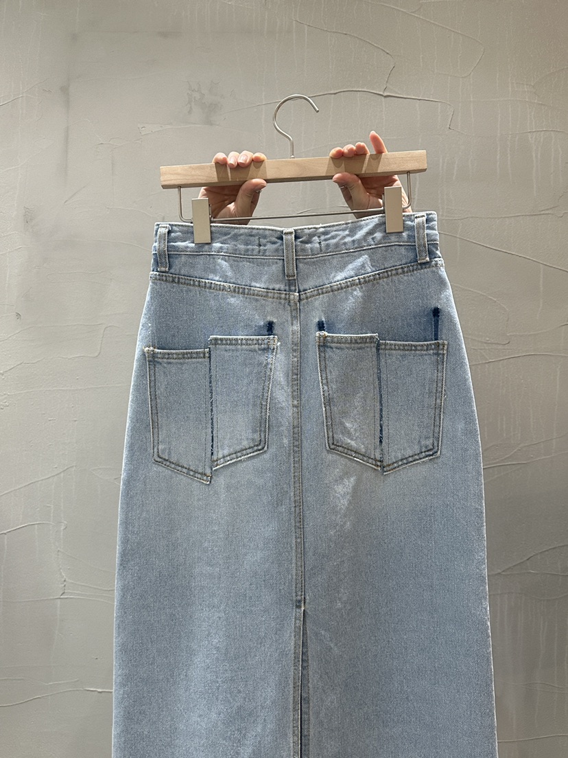INSSENSE-A直郵韓國代購㊣女裝新品人氣25春夏熱賣長裙超長INSSENSE-A長裙
