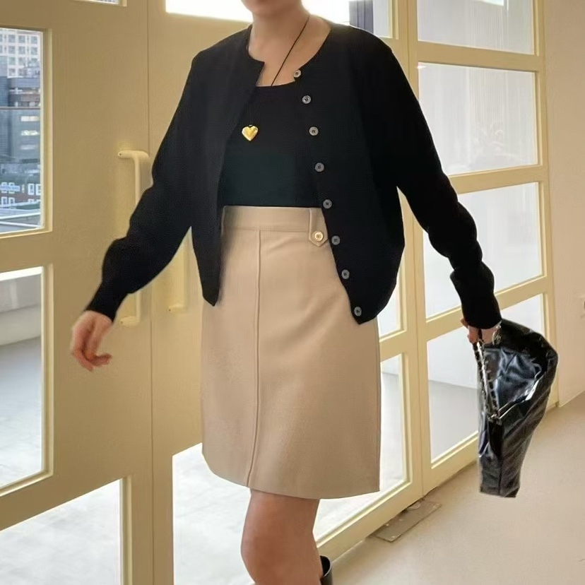 ALLVIBE韓國直郵㊣女裝新品人氣休閑時尚熱賣半身裙中短裙折扣ALLVIBE半身裙/中短裙