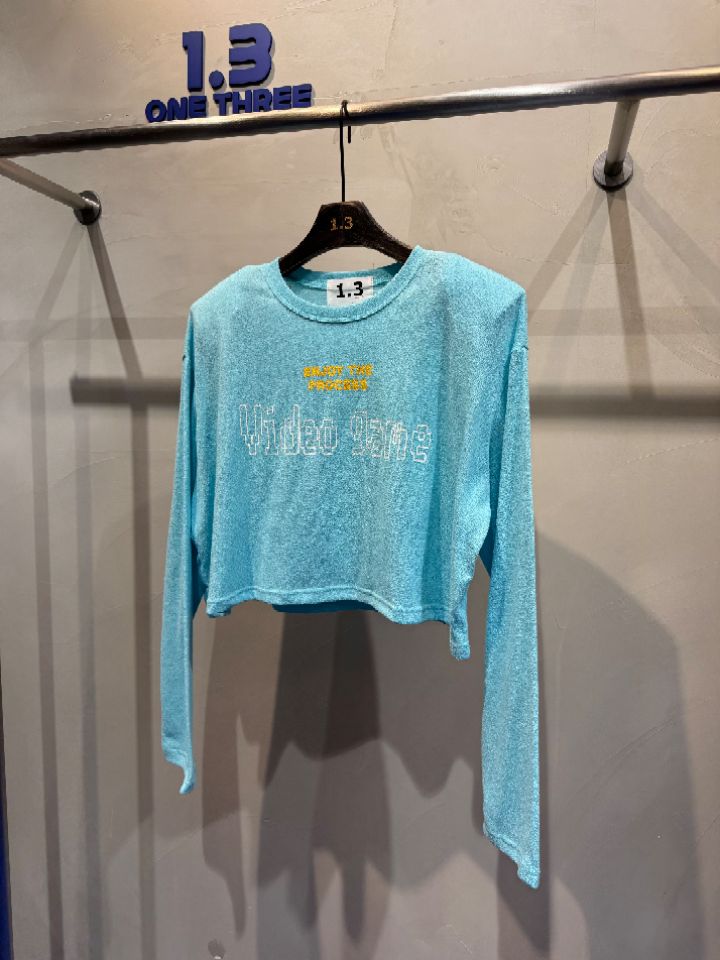 1.3韓國直郵㊣女裝新品25春夏休閑時尚熱賣人氣推薦長袖T恤1.3長袖T恤