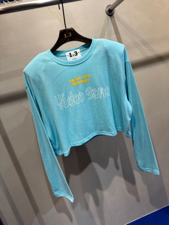 1.3韓國直郵㊣女裝新品25春夏休閑時尚熱賣人氣推薦長袖T恤1.3長袖T恤