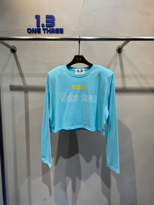 1.3韓國直郵㊣女裝新品25春夏休閑時尚熱賣人氣推薦長袖T恤1.3長袖T恤圖色3