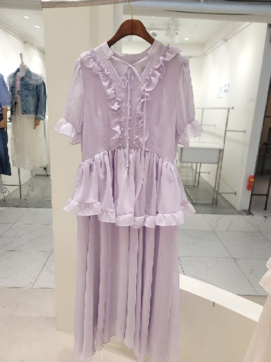CATS韓國直郵㊣東大門實拍女裝新品推薦休閑25春夏熱賣連衣裙CAT.S連衣裙圖色2