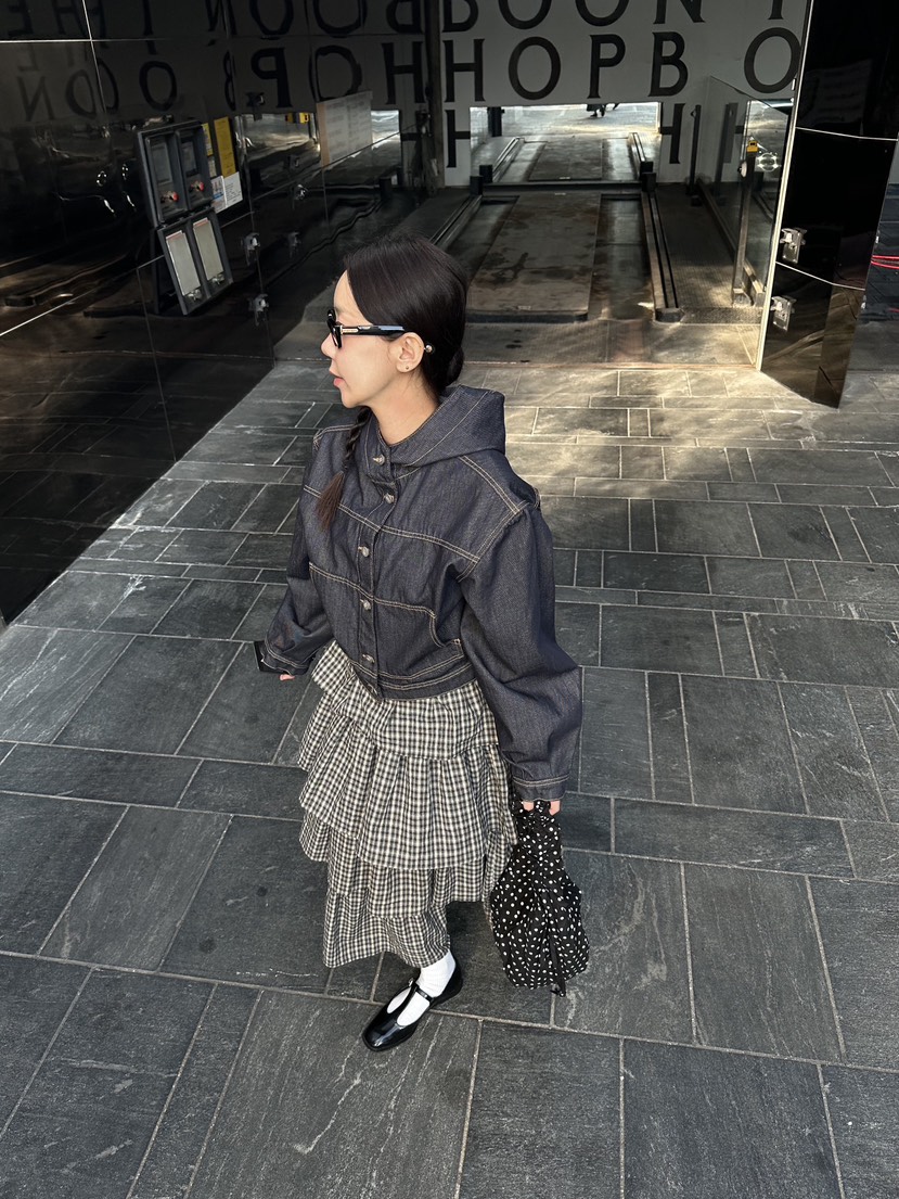 SUNDER MARKET韓國直郵㊣東大門實拍女裝新款休閑熱賣長裙SUNDER MARKET長裙