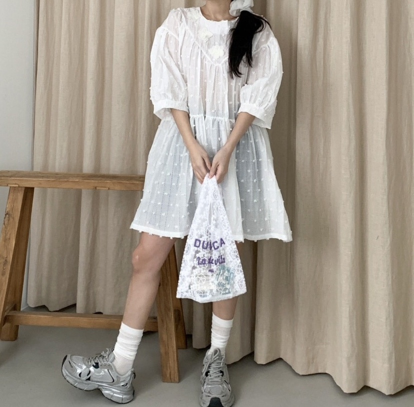 MAISONDEGLORY直郵韓國代購㊣女裝新品推薦休閑時尚連衣裙絨MAISON DE GLORY連衣裙