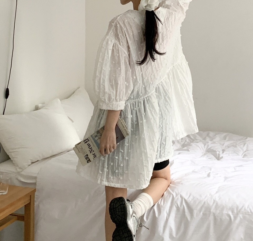 MAISONDEGLORY直郵韓國代購㊣女裝新品推薦休閑時尚連衣裙絨MAISON DE GLORY連衣裙