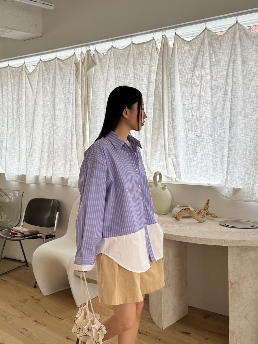 SUNDER MARKET韓國直郵㊣東大門實拍女裝新品人氣襯衫蕾絲衫SUNDER MARKET襯衫/蕾絲衫