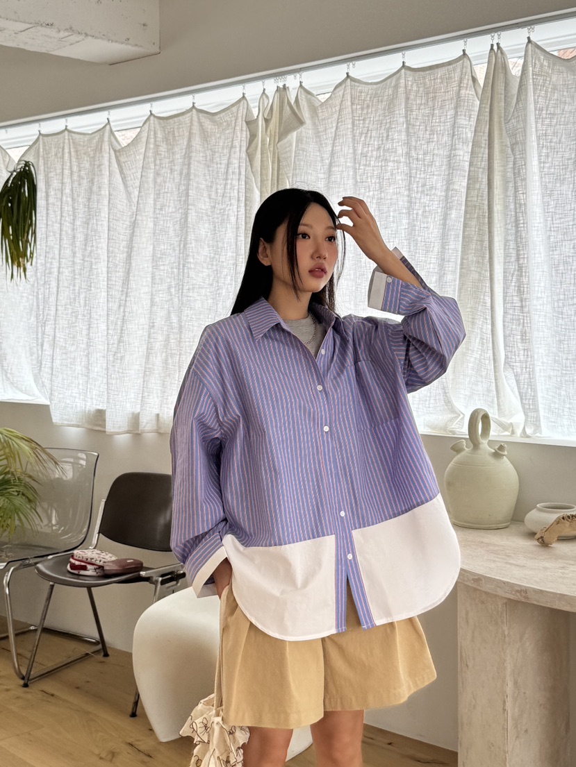 SUNDER MARKET韓國直郵㊣東大門實拍女裝新品人氣襯衫蕾絲衫SUNDER MARKET襯衫/蕾絲衫