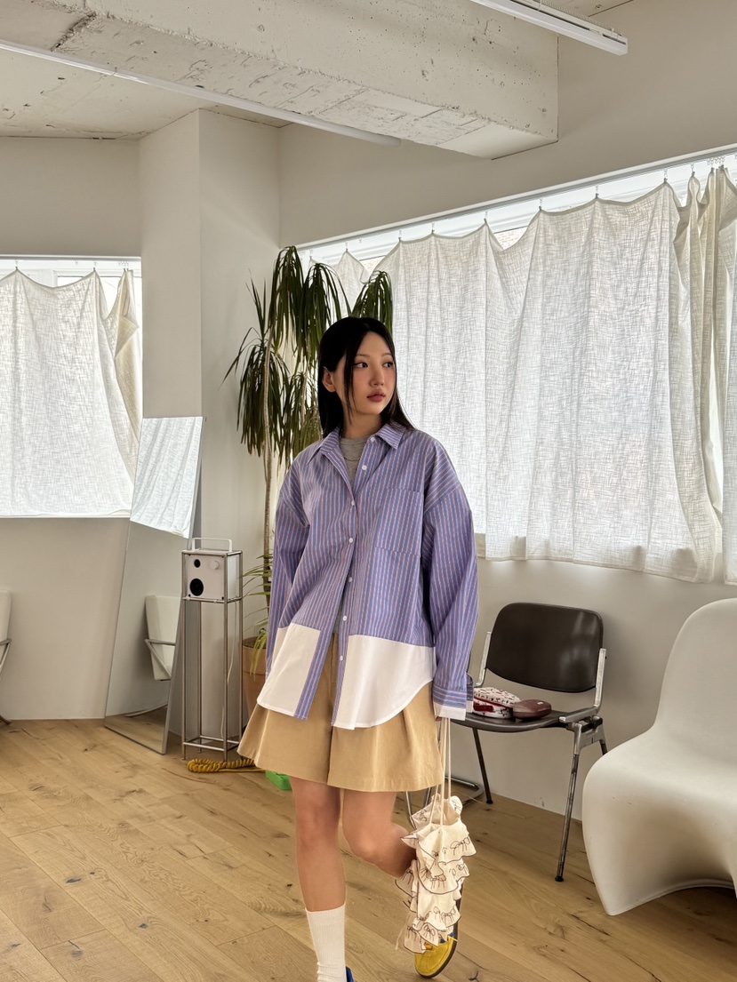 SUNDER MARKET韓國直郵㊣東大門實拍女裝新品人氣襯衫蕾絲衫SUNDER MARKET襯衫/蕾絲衫