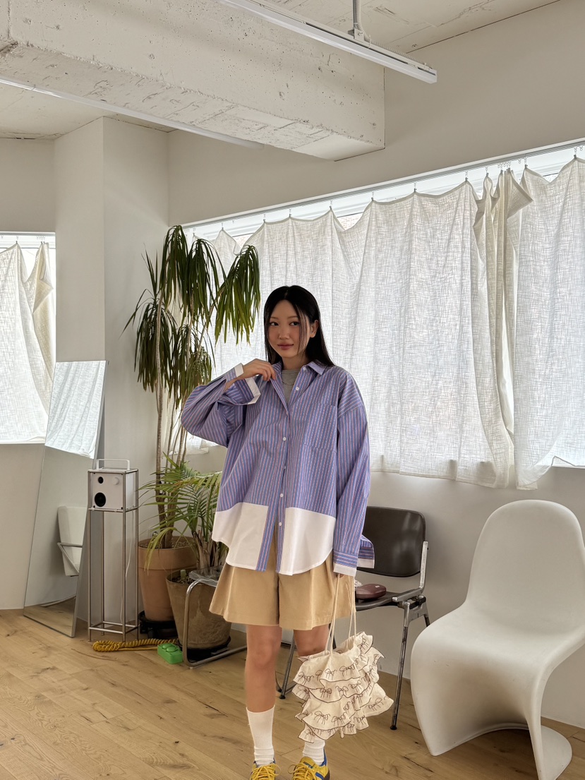 SUNDER MARKET韓國直郵㊣東大門實拍女裝新品人氣襯衫蕾絲衫SUNDER MARKET襯衫/蕾絲衫