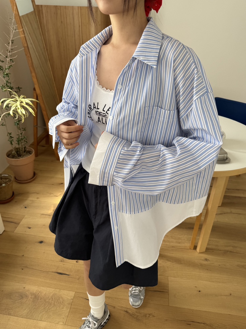 SUNDER MARKET韓國直郵㊣東大門實拍女裝新品人氣襯衫蕾絲衫SUNDER MARKET襯衫/蕾絲衫