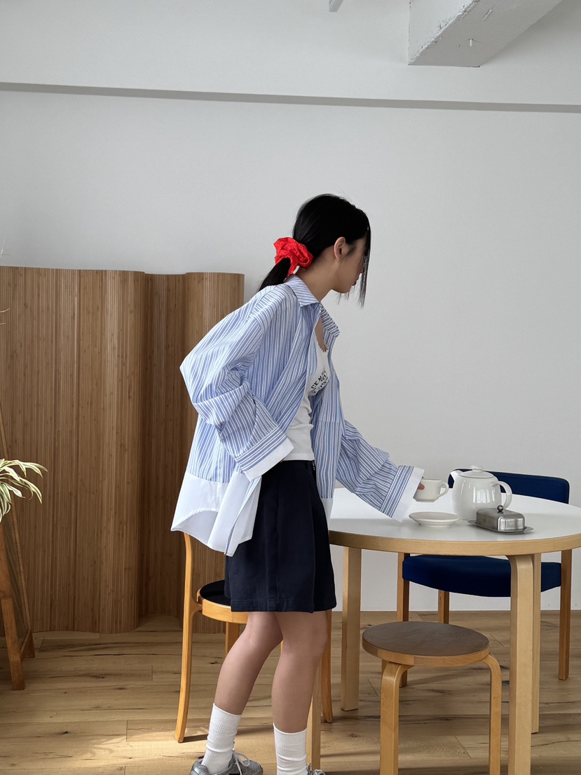 SUNDER MARKET韓國直郵㊣東大門實拍女裝新品人氣襯衫蕾絲衫SUNDER MARKET襯衫/蕾絲衫