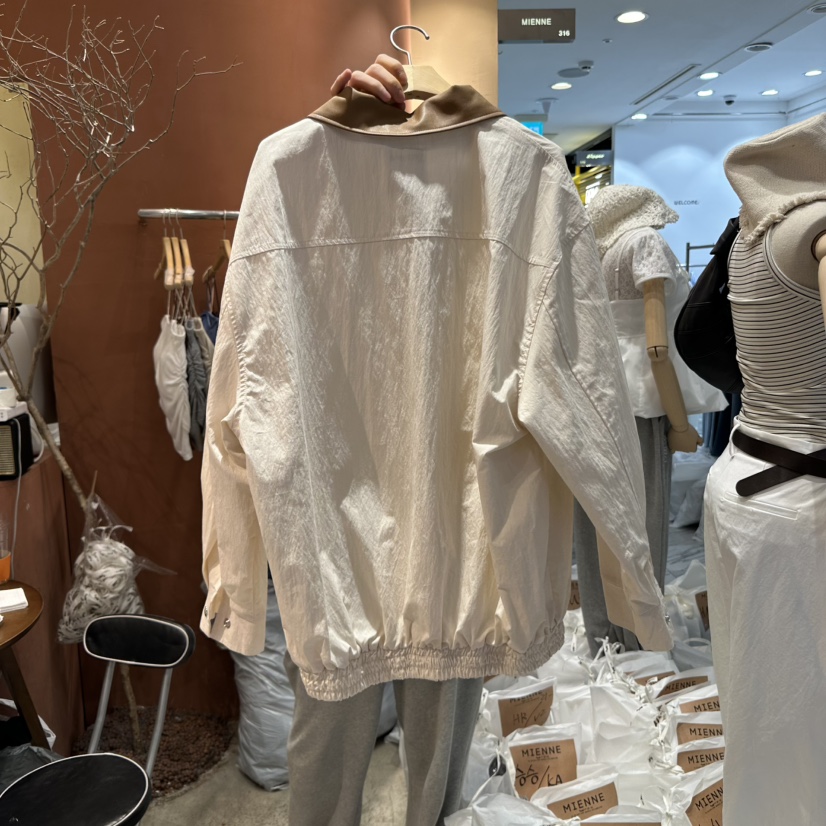 MIENNE韓國㊣直郵東大門代購女裝新品休閑推薦時尚夾克棉質MIENNE夾克