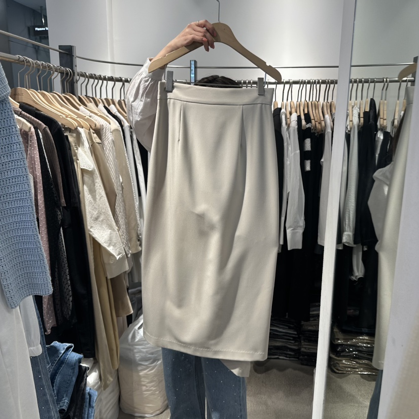 HABLE韓國直郵㊣女裝新品熱賣人氣時尚推薦25春夏休閑長裙HABLE長裙