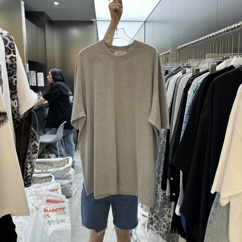 MADCITY直郵韓國代購㊣女裝新品推薦時尚熱賣休閑25春夏T恤MADCITYT恤圖色2