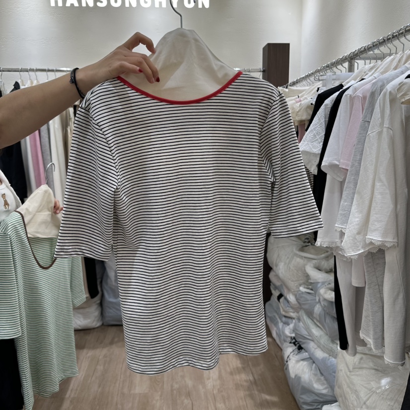 HANSUNGHYUN韓國直郵㊣女裝新款25春夏人氣推薦時尚熱賣T恤HANSUNGHYUNT恤