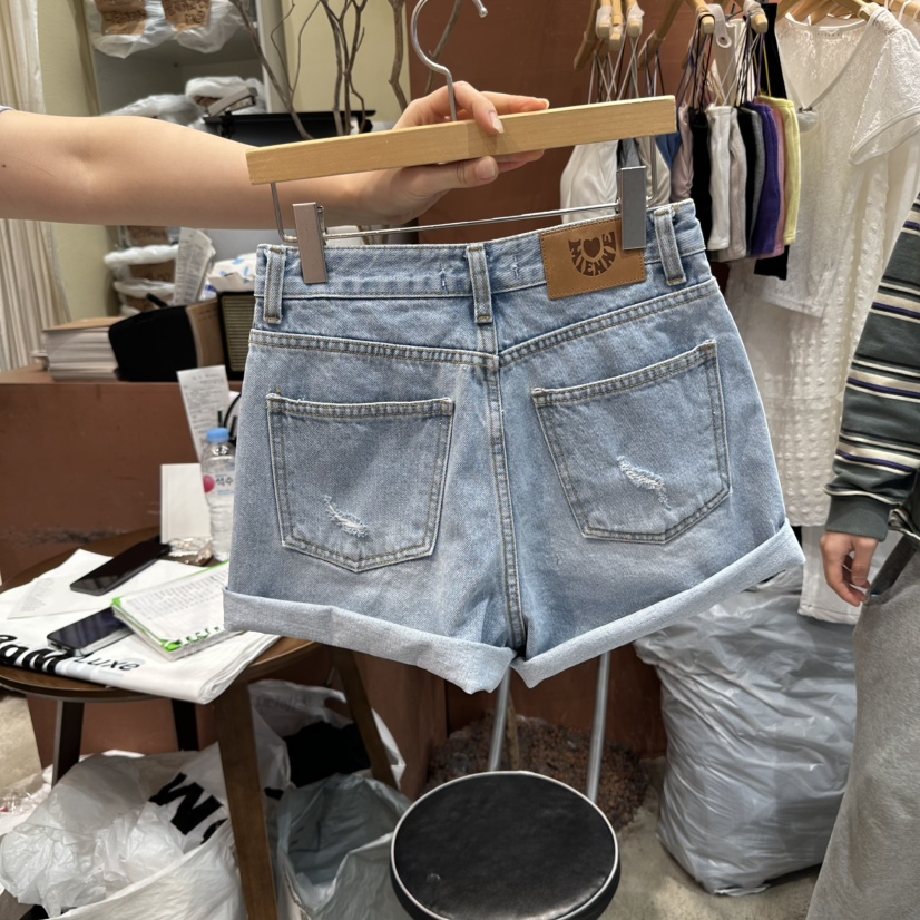 MIENNE韓國㊣直郵東大門代購女裝新款時尚休閑推薦短褲短款MIENNE短褲