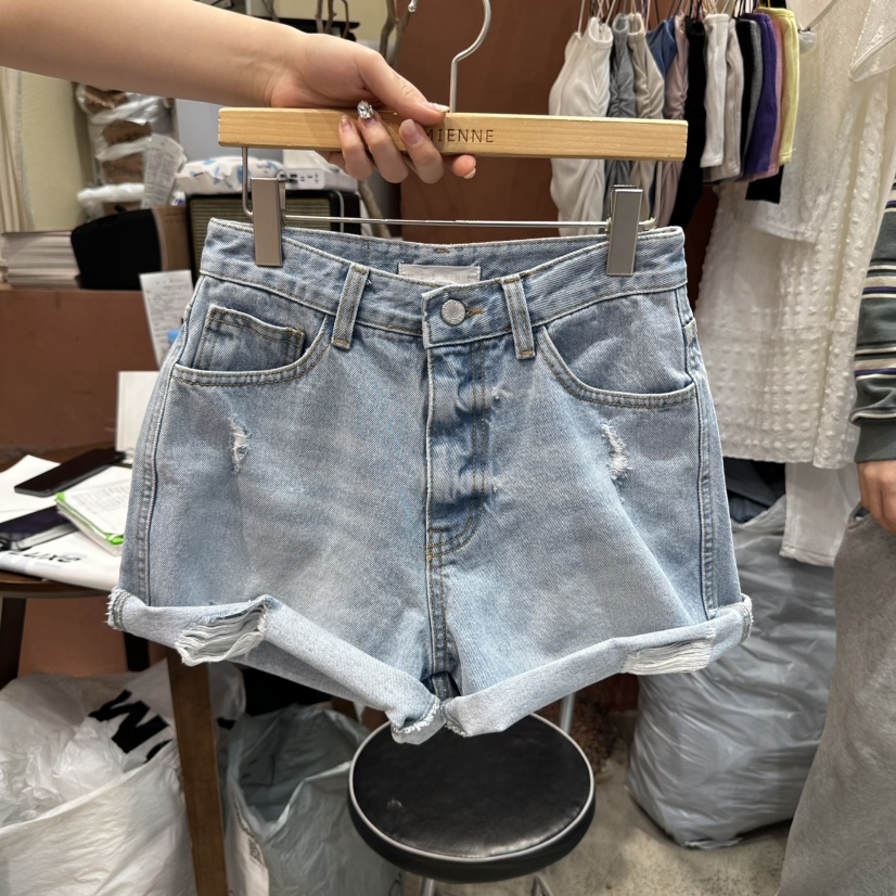 MIENNE韓國㊣直郵東大門代購女裝新款時尚休閑推薦短褲短款MIENNE短褲圖色1