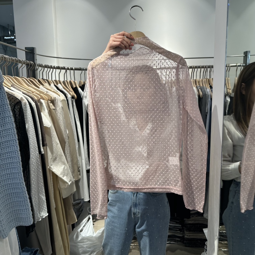 HABLE韓國㊣直郵東大門代購女裝新品休閑推薦時尚熱賣長袖T恤HABLE長袖T恤