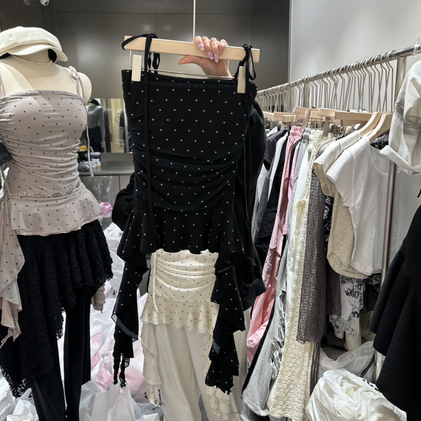 OUR MINUTE韓國直郵㊣女裝新品時尚25春夏推薦休閑吊帶背心OUR MINUTE吊帶/背心圖色3