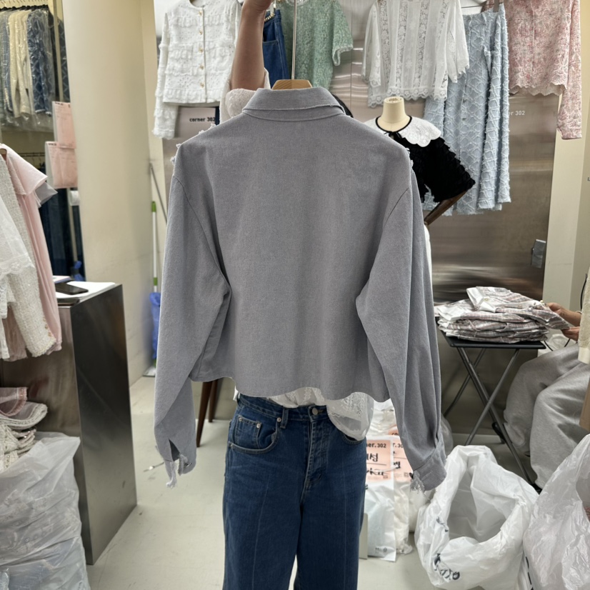 CORNER韓國㊣直郵東大門代購女裝新款25春夏推薦熱賣時尚夾克CORNER.302夾克