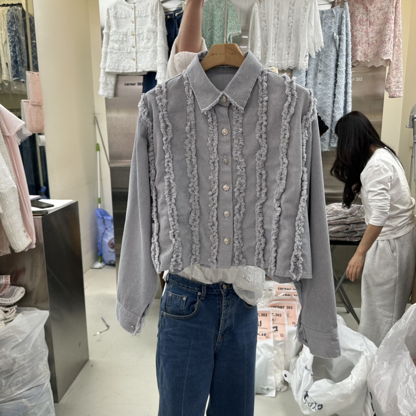 CORNER韓國㊣直郵東大門代購女裝新款25春夏推薦熱賣時尚夾克CORNER.302夾克圖色1