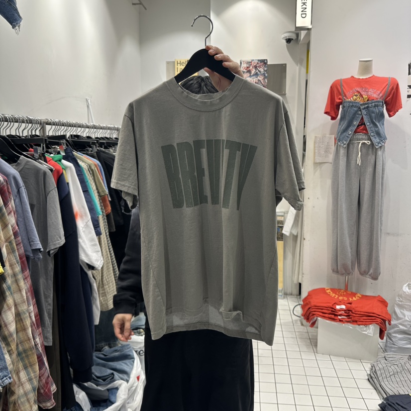 THE WEEKND韓國㊣直郵東大門代購女裝新品25春夏熱賣時尚T恤THE WEEKNDT恤圖色2