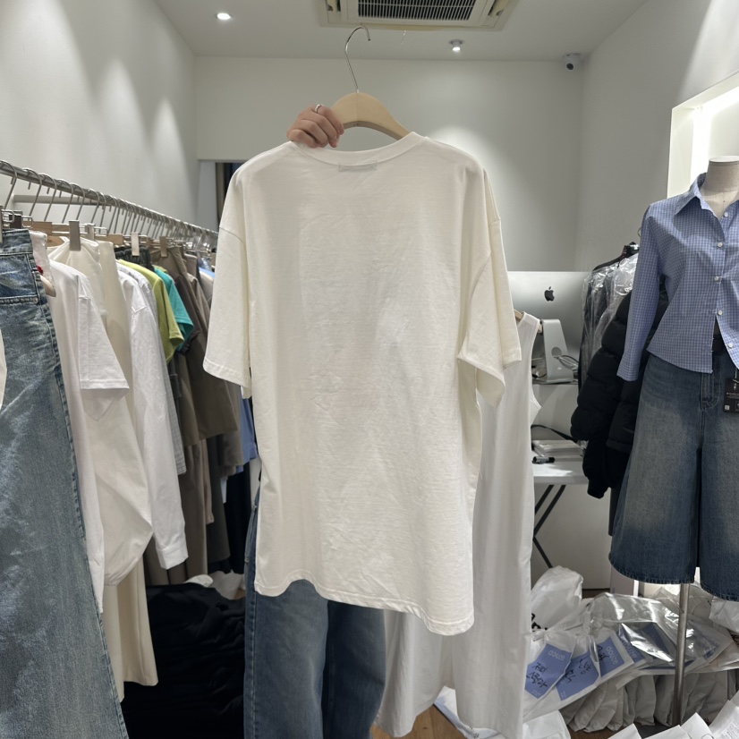 DOUZE韓國㊣直郵東大門代購女裝新品25春夏熱賣時尚推薦T恤DOUZET恤