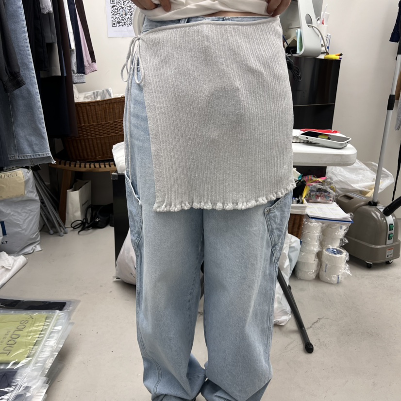 SOLD OUT直郵韓國代購㊣女裝新品熱賣推薦人氣25春夏時尚短裙SOLD OUT短裙圖色2