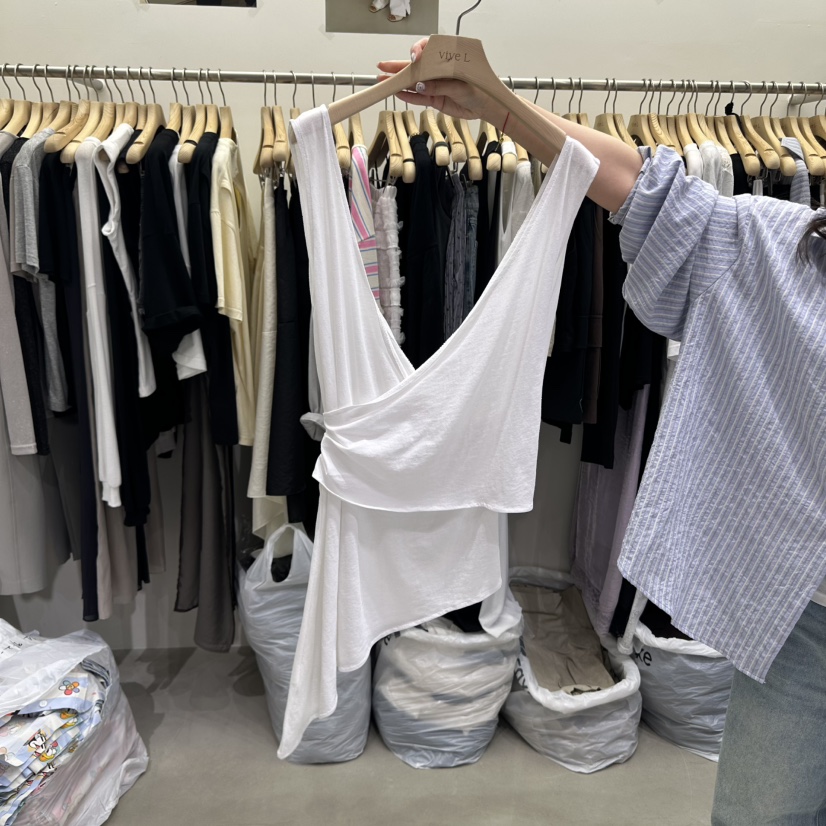 VIVEL韓國直郵㊣女裝新品休閑25春夏人氣熱賣時尚推薦吊帶背心VIVEL吊帶/背心