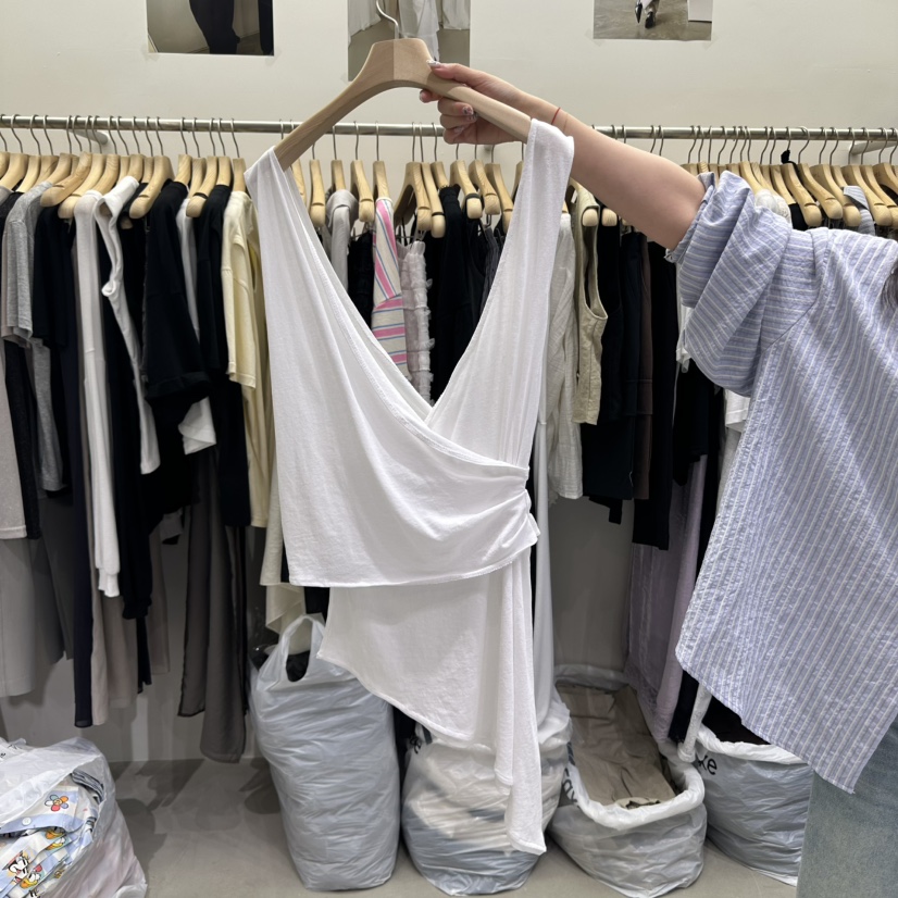 VIVEL韓國直郵㊣女裝新品休閑25春夏人氣熱賣時尚推薦吊帶背心VIVEL吊帶/背心圖色2