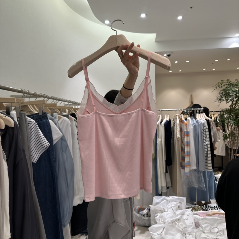 GRACIA直郵韓國代購㊣女裝新款人氣時尚推薦熱賣25春夏吊帶背心GRACIA吊帶/背心