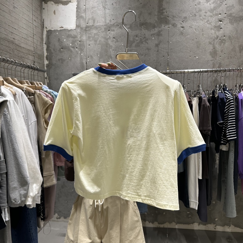 JUNI韓國㊣直郵東大門代購女裝新品25春夏推薦時尚休閑熱賣T恤my juniT恤