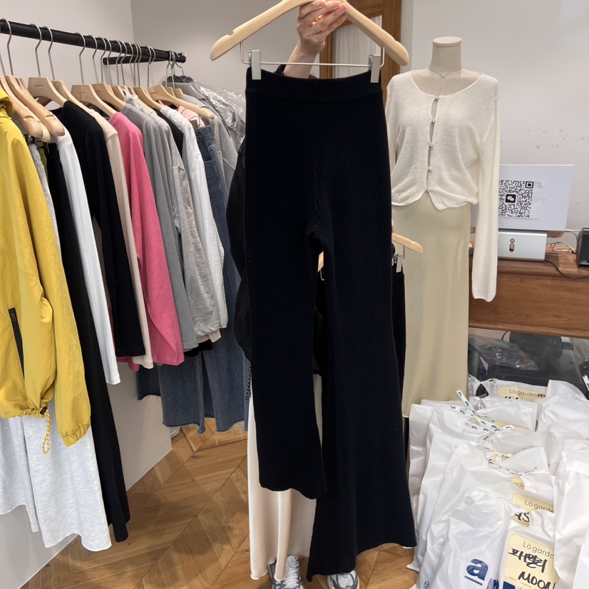 LOGARDEN韓國直郵㊣東大門實拍女裝新品人氣25春夏休閑褲短款LO GARDEN休閑褲