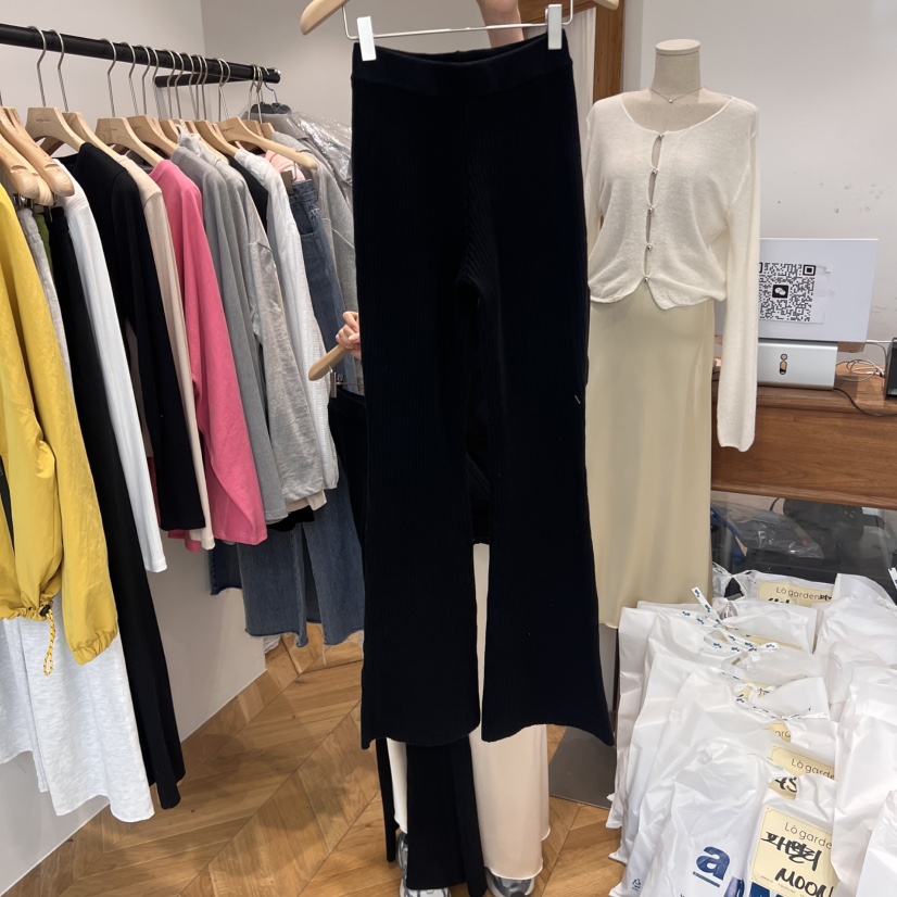 LOGARDEN韓國直郵㊣東大門實拍女裝新品人氣25春夏休閑褲短款LO GARDEN休閑褲