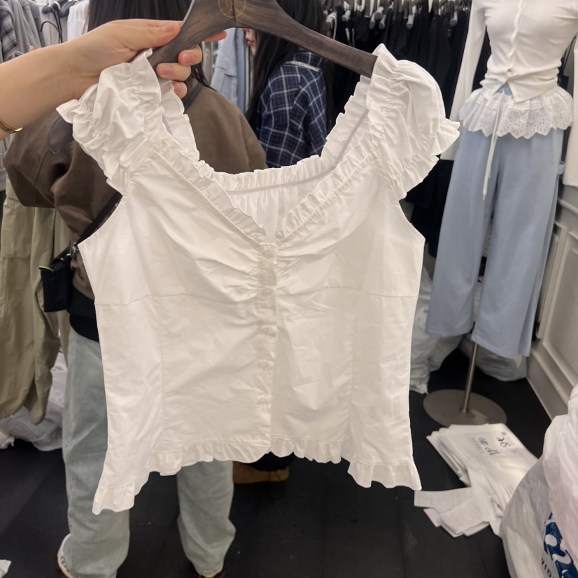 VIRKIN韓國直郵㊣東大門實拍女裝新品人氣休閑熱賣吊帶背心VIRKIN吊帶/背心圖色3