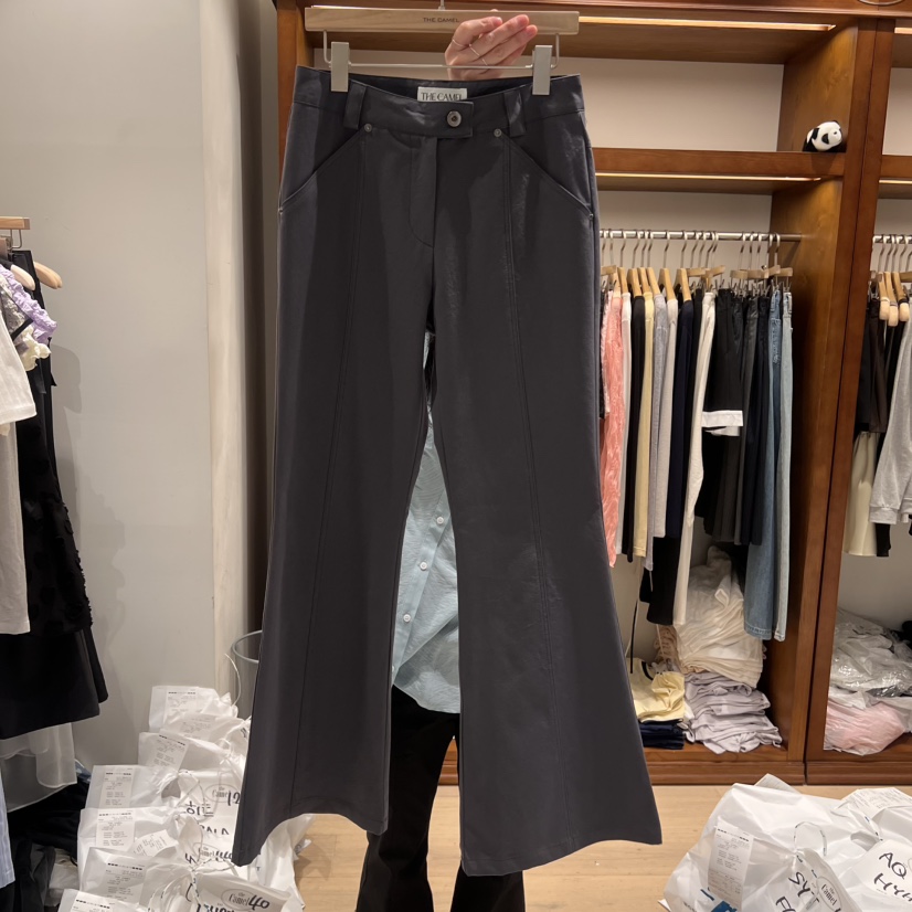 THE CAMEL韓國直郵㊣東大門實拍女裝新品休閑休閑褲the came_l 家休閑褲圖色1