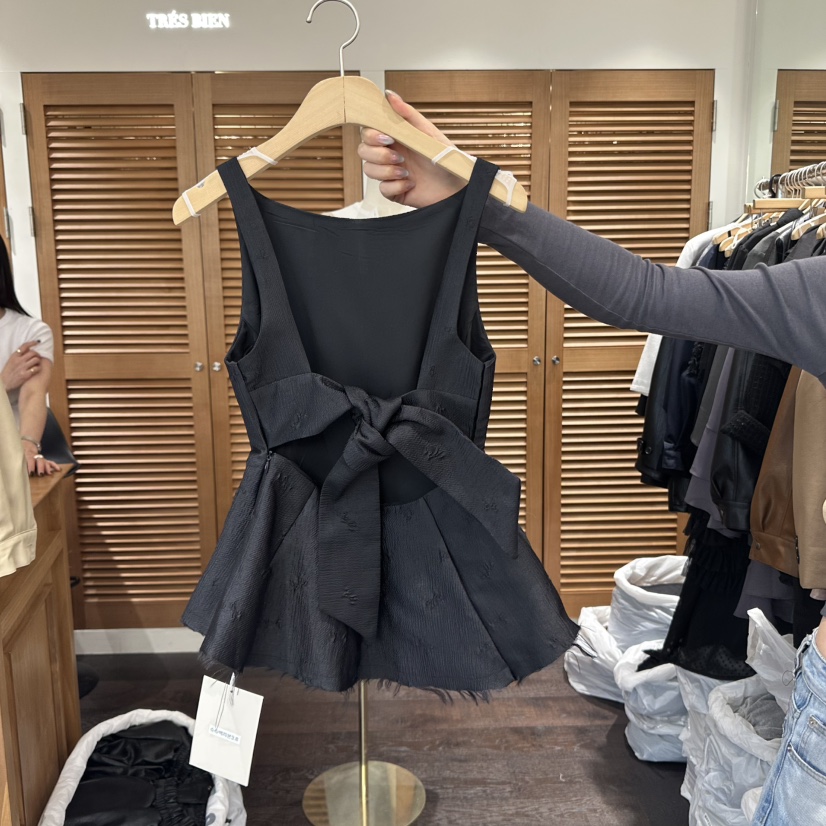 TRES BIEN韓國直郵㊣女裝新品推薦25春夏熱賣休閑時尚連衣裙TRES BIEN連衣裙
