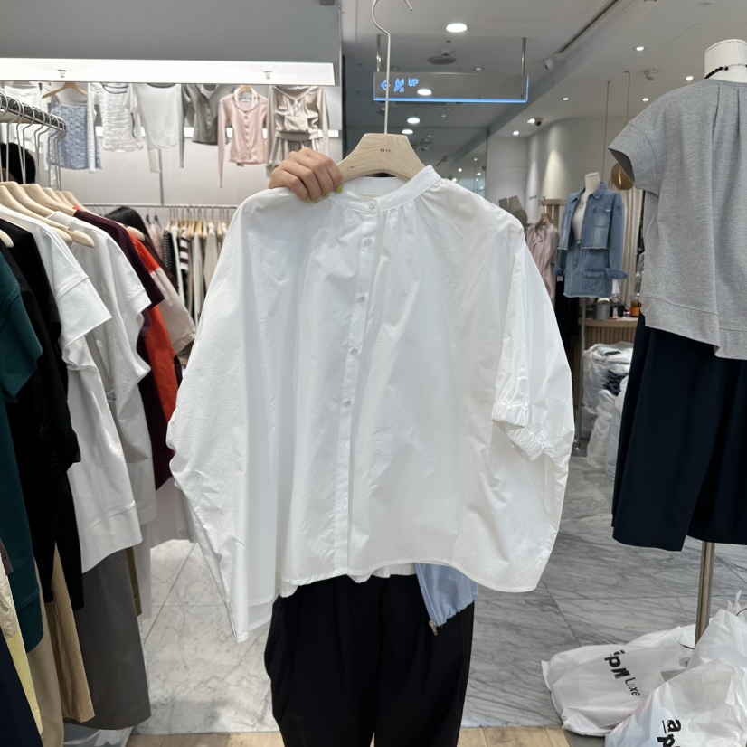 REVE-L韓國㊣直郵東大門代購女裝新品休閑時尚熱賣人氣T恤REVE-LT恤圖色3