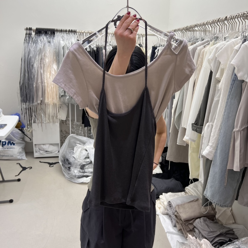 PADO直郵韓國代購㊣女裝新款人氣25春夏休閑熱賣推薦時尚套裝PADO套裝圖色3