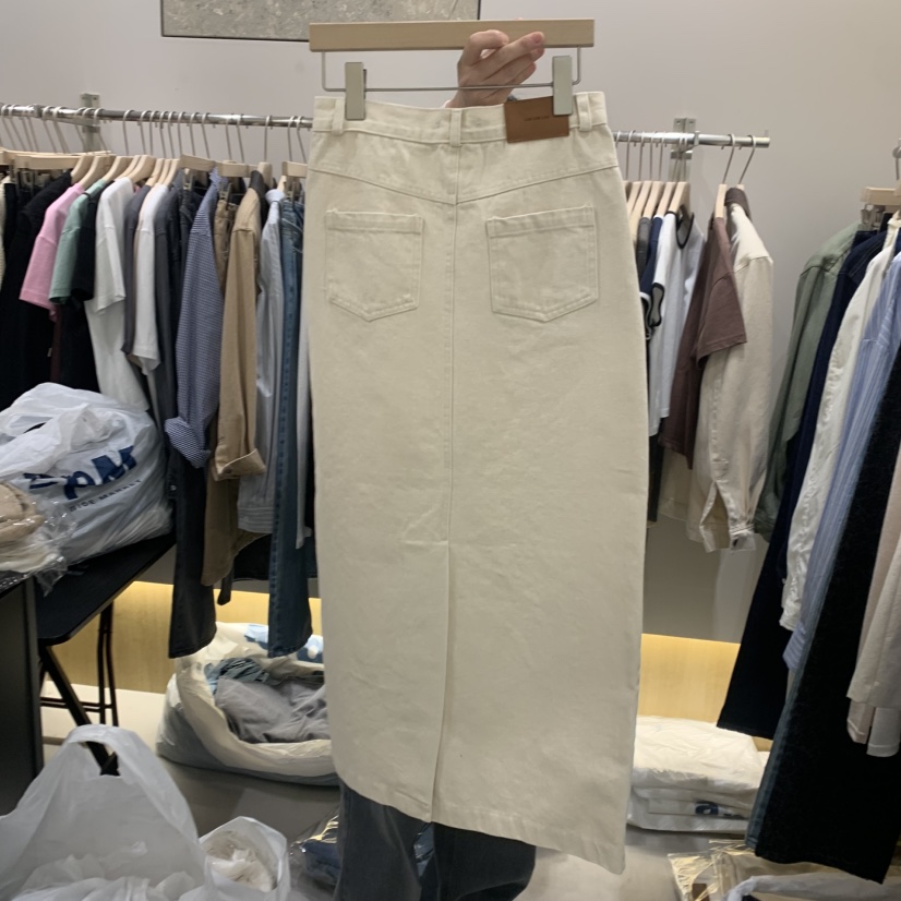 LIMLIMLIM韓國直郵㊣女裝新品人氣休閑熱賣半身裙中短裙棉質LIM LIM LIM半身裙/中短裙