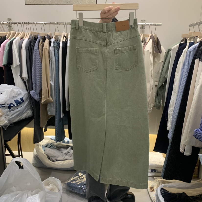 LIMLIMLIM韓國直郵㊣女裝新品人氣休閑熱賣半身裙中短裙棉質LIM LIM LIM半身裙/中短裙